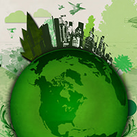Its a Green World Infographic