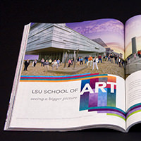 LSU School of Art Identity and Promotion